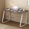 Mesa de computador, mesa de escritório, mesa para home office, mesa de quarto, mesa de estudo para estudante, mesa de escritório retangular simples e moderna