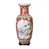 Vaso de Cerâmica Pastel Pintado à Mão de 60cm Jingdezhen Vaso Clássico Chinês de Chão a Teto Decorações para Pátio Corredor Sala de Estar