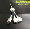 Cable de Alimentación para Vigilancia Enchufe Hembra de Dos Pines Enchufe Macho Multifunción Enchufe Triangular de 220V con Cable Uno a Dos Tres Cuatro