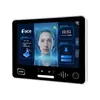 Máquina de reconocimiento facial Android de 10.1 pulgadas, gabinete de servidor de reconocimiento facial, máquina todo en uno de reconocimiento de venas de la palma