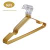 Cabide de Roupa Atacado Robusto Doméstico Sem Costura Simples Cabide de Roupa Metal Adulto e Criança Antiderrapante Impregnado de Plástico com Ranhura