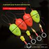 Aranda Fishing Sea Blow Abo Conjunto de Combinação de Água Big Belly Float Blow Blow e Far-cast Sea Fishing Buoy Grupo de Pesca Luminous Electronic Abo
