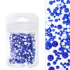 Venta al por mayor transfronteriza ss4-ss30 regla mixta comercio internacional diamante de color rhinestone 1000 uña DIY teléfono móvil fondo plano Rhinestone