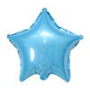 Globo de película de aluminio estrella de cinco puntas de 18 pulgadas decoración de cumpleaños diseño de salón de bodas sellado automático tablero Star Light globo de helio vacío flotante