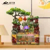 Directo del fabricante: Fuente de agua tipo rocalla estilo chino, rueda de feng shui de escritorio, agua circulante para la riqueza, decoración de mesa de centro para sala de estar, venta al por mayor