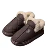 Pantuflas de algodón para hombre, estilo de negocios, nueva colección de invierno 2026, suela suave, silenciosas, con cobertura para el talón, adecuadas para usar en la oficina, antideslizantes y cálidas