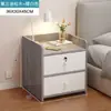 Mesita de Noche Dormitorio Uso en Casa Cajón Mini Bloqueable Armario de Almacenamiento Simple Minimalista para Cama Mesita de Noche para el Hogar Armario de Mesita de Noche para Dormitorio