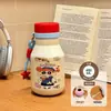 Nueva taza térmica de acero inoxidable 316, con un diseño creativo y artístico, perfecta para estudiantes, con un estilo de taza de leche portátil, lindo y adorable.