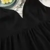 Primavera 2025 Transfronterizo Europeo y Americano Nuevo Suave y Cómodo Rayón Bata de Noche Casual Tirantes Corto Ropa de Casa para Mujer Venta al por Mayor