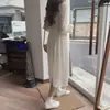 Falda Larga Estilo Mori hasta el Tobillo Vestido Retro para Mujer Primavera y Otoño Hada Súper Hada Estudiante Amor de Primeros Años Francés Falda de Platycodon Grandiflorum
