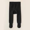 Nuevos calcetines de baile cálidos de terciopelo de visón de cintura alta para invierno, calcetines de baile cálidos compuestos de rayas anchas, pantimedias de color sólido retro