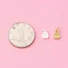 Plata de Ley 925 Colgante Deseoso de Fuente Doble Cara Materiales para Pulsera Anillo Colgante Accesorios Hechos a Mano DIY con Cuentas