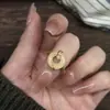 Libro Caperucita Roja Estilo Explosión Serpiente Espiritual Alrededor del Anillo de Jade para Mujer 2024 Nuevo Zodiaco Serpiente Serpiente Blanca Hebilla Ping An Etigo Anillo Elegante