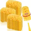 Plumero Electrostático Giratorio 360° Desechable para el Hogar, para Absorber Polvo y Cabello, Adecuado como Repuesto para Swiffer