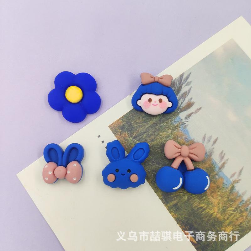 蓝色手机壳套装