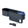 Caja de Almacenamiento para Espacio de Asiento de Coche Carga Inalámbrica Línea Telescópica Carga de Coche Carga Súper Rápida Pantalla Digital Caja de Almacenamiento Multifuncional