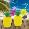 Taza tiki Hot Bar Transfronteriza Taza de Coco Hawaiana Personalizada Taza de Cóctel Creativa Taza de Piña taza tiki