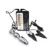 Plug Anal Metálico Bipolar de Descarga Eléctrica con Línea Inserción Recta Plug Anal Vaginal Crisantemo Posterior Masturbación Herramienta Sexual Orgasmo Adulto