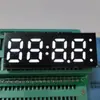 Tubo Digital LED de 4 dígitos Luz Blanca de Alto Brillo Audio Bluetooth Pantalla Digital Ed Fila Única 7 Segmentos Grande 4 8 Tubo Digital