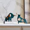 Adornos nórdicos creativos de vaca para el hogar, sala de estar, mueble de TV, vinoteca, decoración, artesanías, decoración abstracta de animales.