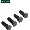Tornillos y Pernos de Alta Resistencia con Cabeza Hexagonal Exterior Grado 12.9, Tornillos Extendidos, Acero Aleado, Acabado Negro, Mev Rosca Parcial y Rosca Completa