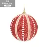 Hong Kong Heng Bola de Navidad de 8 cm Bola de Espuma Perlada Adorno Colgante para Árbol de Navidad Bola Colorida con Purpurina Adorno Colgante Bola Colgante