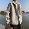 Novo Casaco de Lã Outono e Inverno 2023 Masculino Estilo Coreano Trenchcoat Sobretudo Solto para Casal