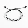 Color Cristal Siete Cuentas Pulsera de Comercio Transfronterizo Pulsera de Cuentas de Piedra Pulsera de Piedra Ágata Dongling Verde Joyería