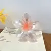 Pinza para el Cabello de Flor de Huevo 2025 para Cabello Semirecogido en la Parte Trasera de la Cabeza, Pinza de Tiburón de Tamaño Mediano, Pinza para el Cabello Grande
