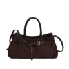 Bolso de Mano de Gama Alta de Nicho 2025 Nuevo Retro Moda Elegante Simple Moderno Maletín Cruzado Bolso Pequeño