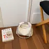 Nova Bolsa Transversal de Ombro Único Feminina 2026, Bolsa de Verão, Bolsa de Mão de Nicho Estilo Coreano, Bolsa de Ombro Elegante e Exquisita com Corrente