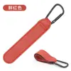 Gancho Multifuncional para Cochecito de Cuero PU Velcro Mosquetón para Cochecito de Bebé Velcro de Cuero Gancho Universal
