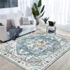 Tapete Persa Retrô Estilo Americano Transfronteiriço, Sala de Estar, Quarto, Tapete de Cabeceira, Tapete Completo, Manta de Sofá Imitação de Caxemira, Feito Sob Medida