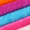 Venta Directa Precio de Fábrica Estropajo Color 23*18cm Antiadherente Trapo para Aceite Fibra de Bambú Paño de Cocina Antiadherente para Aceite
