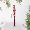 Adornos de lentejuelas y flocado navideños transfronterizos, decoraciones para árboles de Navidad, colgantes decorativos para la atmósfera de Año Nuevo y bodas en tiendas