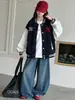 Chaqueta de Primavera y Otoño para Niñas 2026 Nueva Moda Casual Holgada para Niños, Chaqueta de Béisbol de Otoño para Niñas Tallas Medianas y Grandes