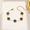 Acero Inoxidable Planta Fritillaria Flor de Cinco Hojas Pulsera Pendientes Collar Juego de Joyería para Mujer Elemento de Venta Caliente Transfronterizo Joyería
