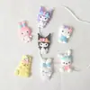 Goma Suave de PVC Perro Blanco Extra Grande, Perro Amarillo, Gato, Conejo Accesorios DIY Funda para Teléfono Móvil Caja de Almacenamiento para Tazas de Agua Material