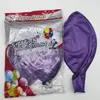 Balões de Látex Shuai'an Cromado Metálico de 36 polegadas, Bolas Grandes Coloridas, Balões para Arranjo de Decoração de Festa de Aniversário e Casamento