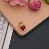 Chapéu com Pingente de Flor Azul Esmeralda Imitação Gotejamento de Óleo Handmade DIY Retro Brincos de Cheongsam Presilha de Cabelo Pulseira Acessórios de Joias