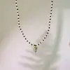 Collar de Acero de Titanio, Cadena para Clavícula de Acero Inoxidable de Lujo Minimalista de Nicho, Accesorio de Collar Versátil Minimalista Personalizado para Hombres y Mujeres