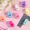 Miçangas de Letra Única, Miçangas de Letra Acrílicas com Furo Grande Acessórios, Pulseira Feita à Mão DIY, Decoração de Corrente de Celular