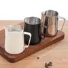 Suministro Directo de Fábrica Acero Inoxidable 304 Taza Garland Jarra de Leche Doméstica Boca Puntiaguda Olla Garland Engrosada Cafetera Italiana