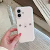 Fofa expressão de coelho estrela de desenho animado para capa de celular iPhone 17, Apple 16 Pro Max/15 Pro