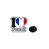Broche de aleación original con gota de aceite París deportes París después de un siglo de 2024 ropa deportiva decoraciones insignia