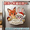 Zootopia 2 Judy e Nick Cp Ímãs Magnéticos de Geladeira de Alta Qualidade Decoração Comemorativa para Casa Coleção
