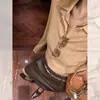 Suéter de Punto de Cuello Alto de Manga Larga Color Camel Estilo Old Money para Mujer Otoño Invierno Capa Interior Sensación de Alta Gama Corte Entallado Top Base