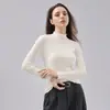 Super Factory ofrece ropa interior de punto acanalado de acetato, lana y seda hecha a medida para mujer, perfecta para otoño e invierno, y se puede personalizar con marca.