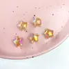 Resina Transparente Estrella de Cinco Puntas Nube Luminosa Cuentas Cadena para Teléfono Móvil DIY Accesorios de Joyería Material Cuentas Sueltas Venta al por Mayor