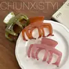 [estilo ins] clip de agarre hueco de ácido acético grueso gran cantidad clip de tiburón estándar de oro simple clip de diente auxiliar tocado